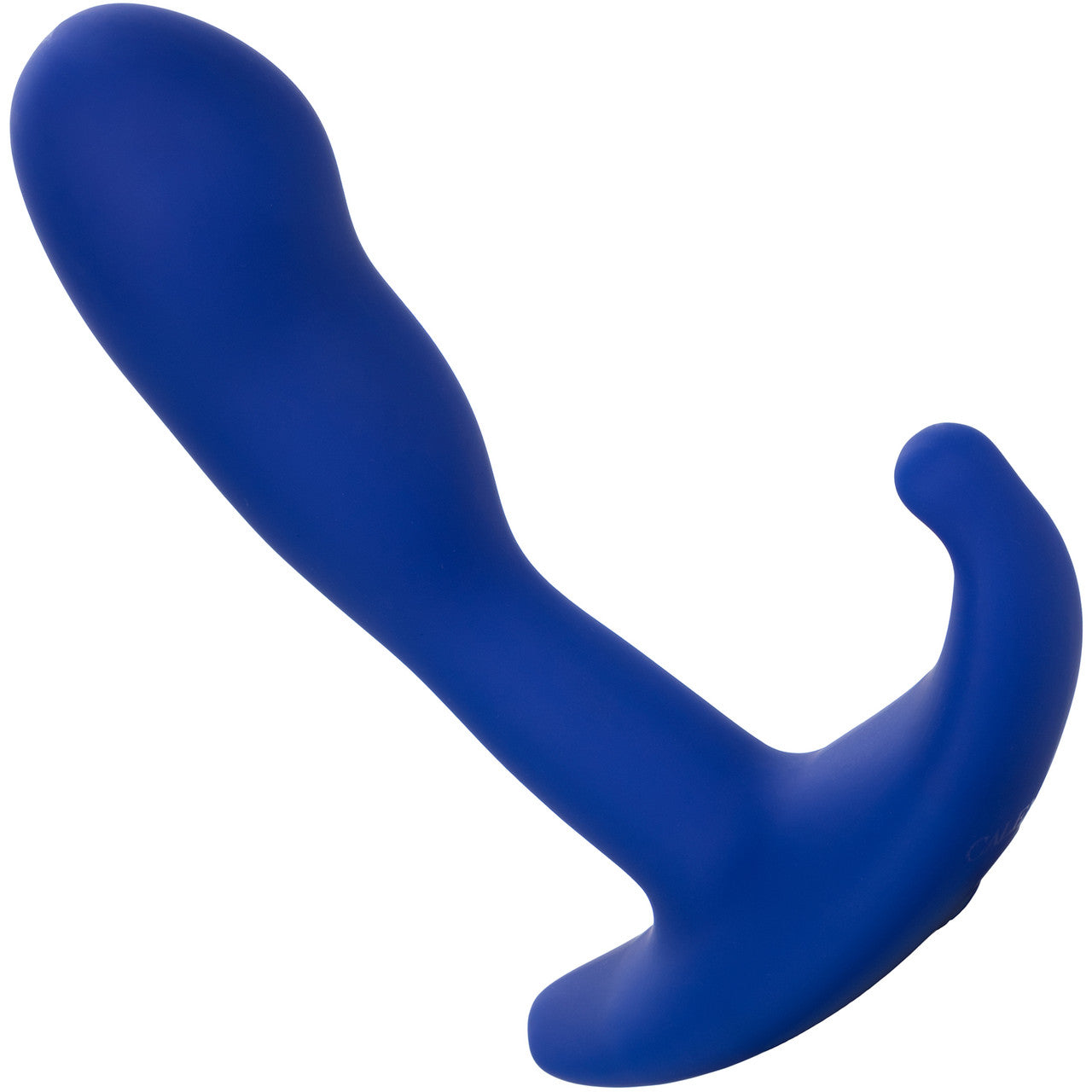 Admiral Advanced Prostate Rechargeable Vibrating Silicone Curved Probe By CalExotics - Blue