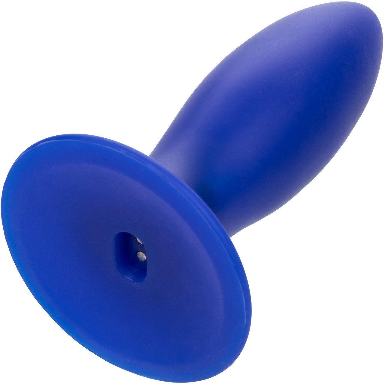 Admiral Liquid Silicone Rechargeable Waterproof Vibrating Torpedo Anal Probe By CalExotics - Blue