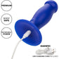 Admiral Liquid Silicone First Mate Rechargeable Waterproof Vibrating Anal Probe By CalExotics - Blue