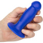 Admiral Liquid Silicone First Mate Rechargeable Waterproof Vibrating Anal Probe By CalExotics - Blue