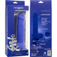 Admiral Captain 8" Rechargeable Waterproof Vibrating Silicone Suction Cup Dildo By CalExotics - Blue