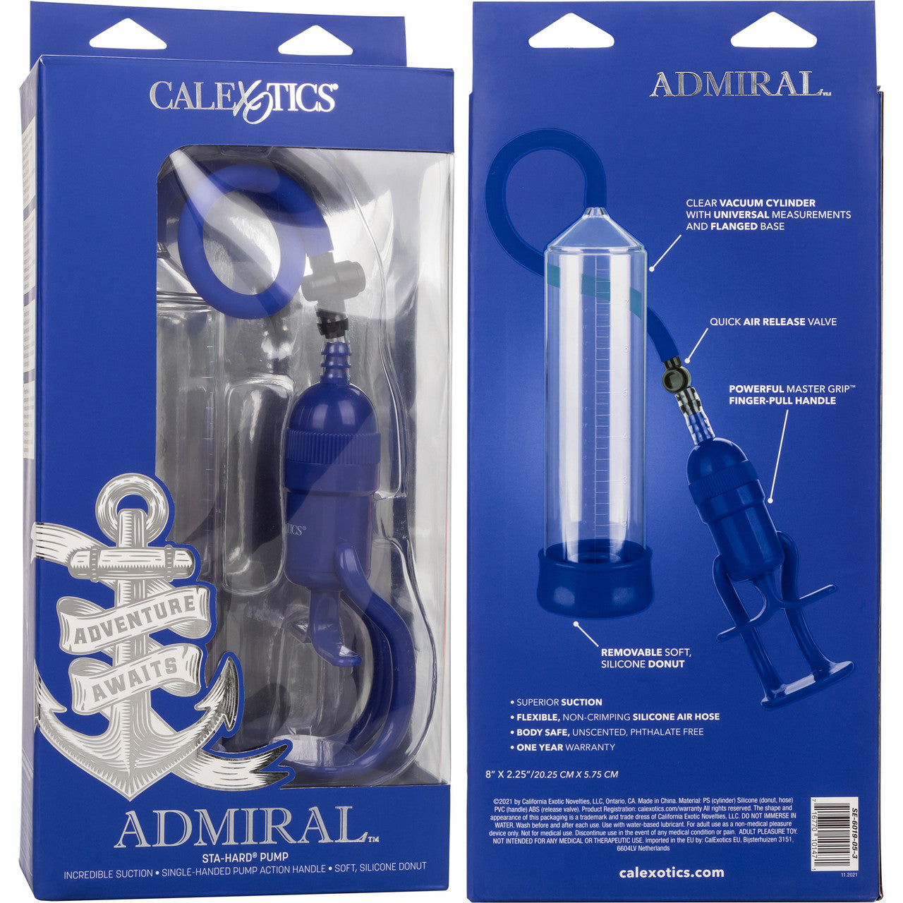 Admiral Sta-Hard Penis Pump By CalExotics