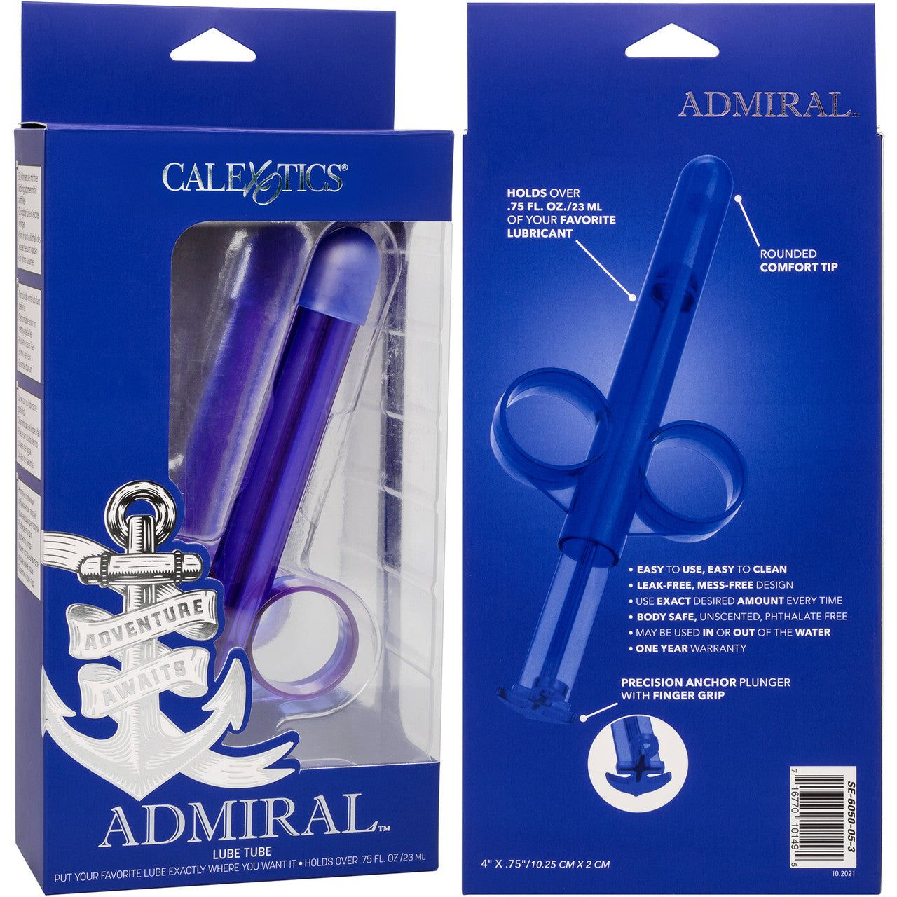 Admiral Lube Tube Lubricant Applicator By CalExotics - Blue