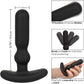 COLT Anal-T Rechargeable Waterproof Silicone Anal Vibrator - Black