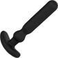 COLT Anal-T Rechargeable Waterproof Silicone Anal Vibrator - Large, Black