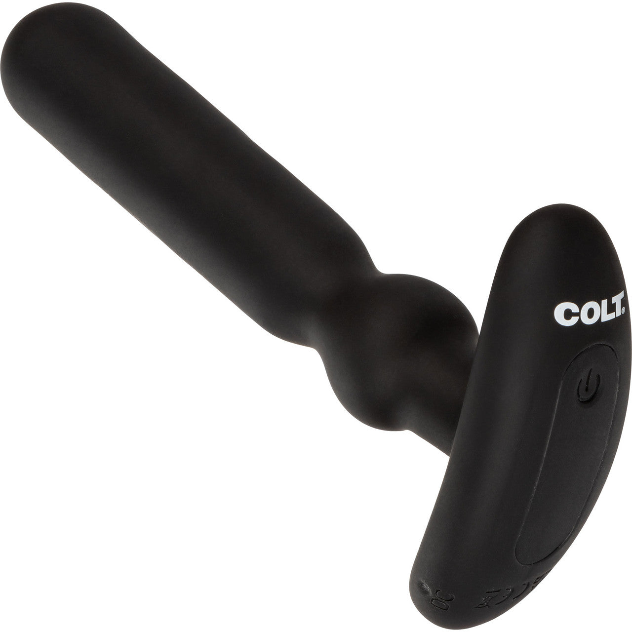 COLT Anal-T Rechargeable Waterproof Silicone Anal Vibrator - Large, Black