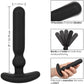 COLT Anal-T Rechargeable Waterproof Silicone Anal Vibrator - Large, Black