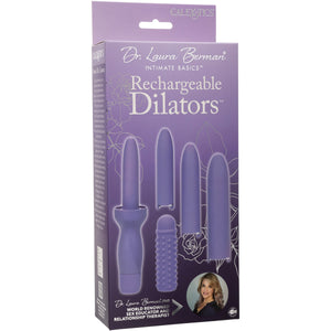 Dr. Laura Berman® Rechargeable Dilators™ Set of 4 Locking Sizes Plus Sleeve