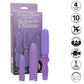 Dr. Laura Berman® Rechargeable Dilators™ Set of 4 Locking Sizes Plus Sleeve