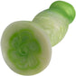 Sensi Silicone 5 Inch Dildo By Uberrime - Green Between