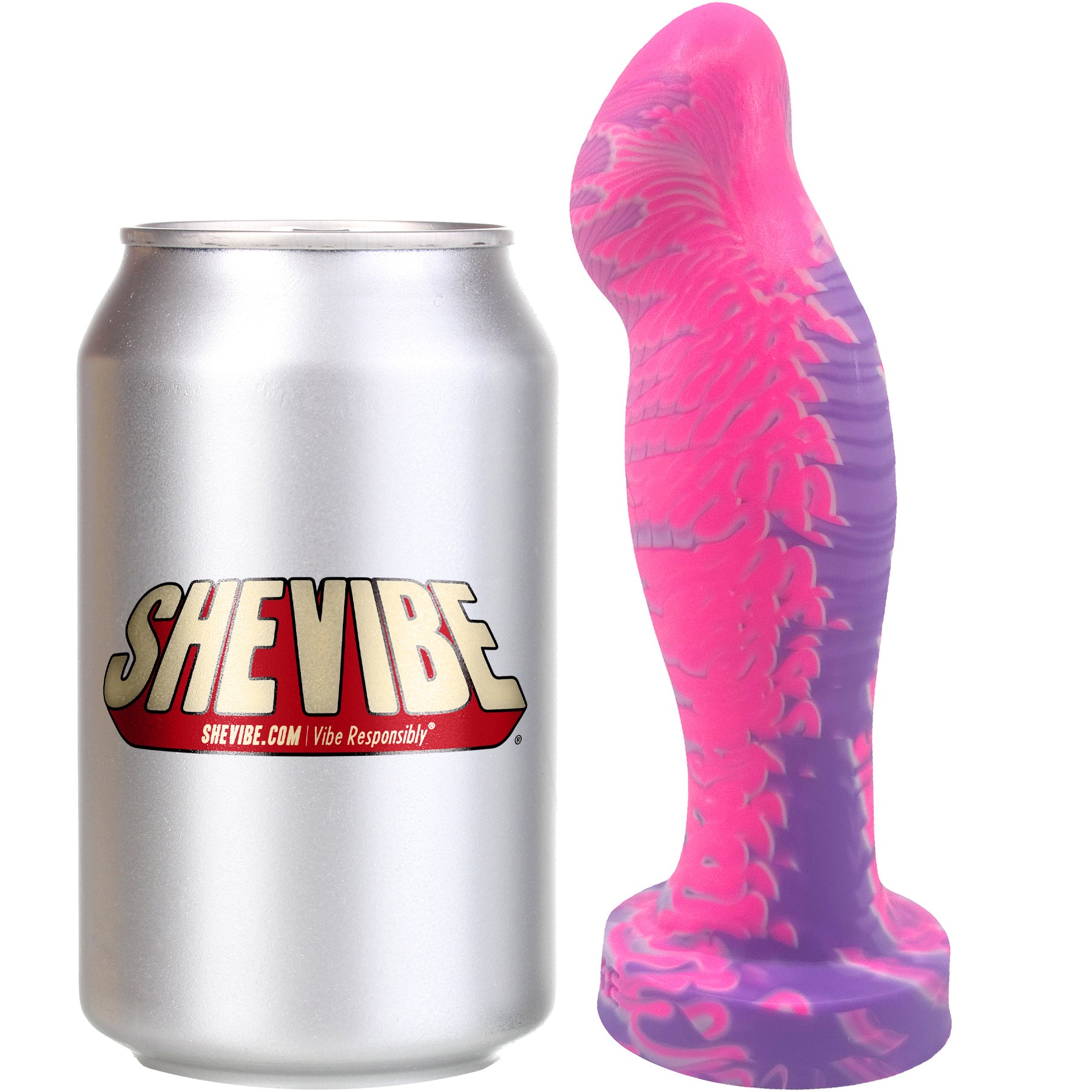 The Sensia Silicone G-Spot Dildo By Uberrime - Size Reference