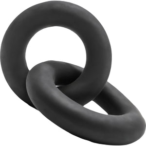 Oxballs Shackle Linked Cock Rings - Night Edition