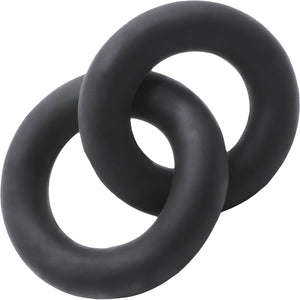 Oxballs Shackle Linked Cock Rings - Night Edition