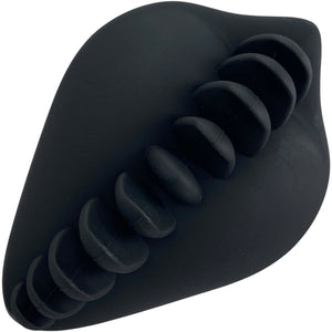 Shagger Soft Silicone Dildo Base Stimulation Cover For Harness Play By Banana Pants - Black