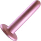 Ouch! 5" Smooth Silicone G-Spot Dildo - Rose Gold