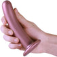 Ouch! 6" Smooth Silicone G-Spot Dildo - Rose Gold