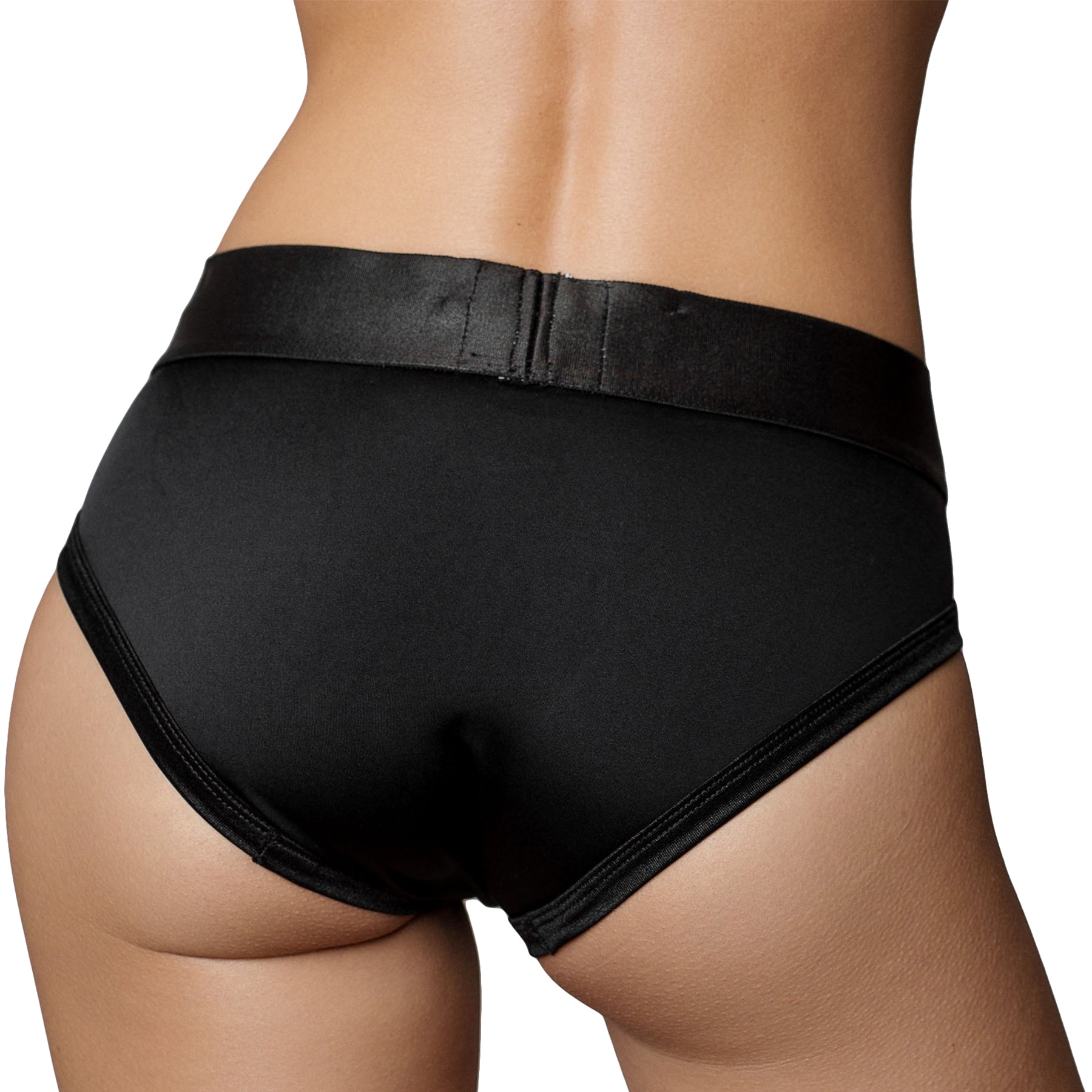 Ouch! Vibrating Strap-On High-Cut Brief Ouch! Vibrating Strap-On High-Cut Brief