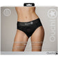 Ouch! Vibrating Strap-On High-Cut Brief - Package Front