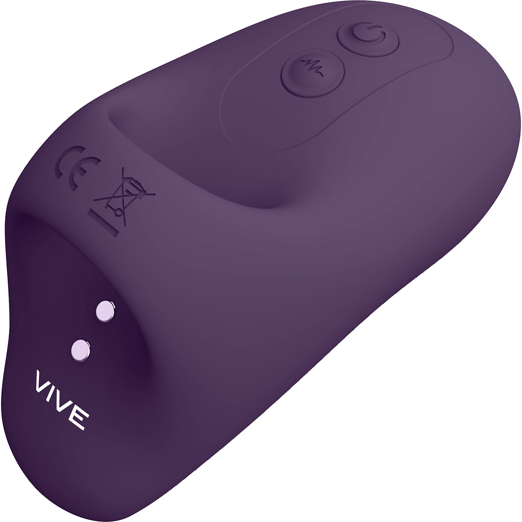 Vive Hana Rechargeable Silicone Pulse Wave Finger Vibrator