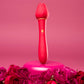 Secret Kisses Rosegasm Lingo Rechargeable Silicone Double Ended Licking Vibrator