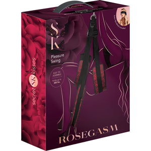 Secret Kisses Rosegasm Pleasure Swing With Blindfold