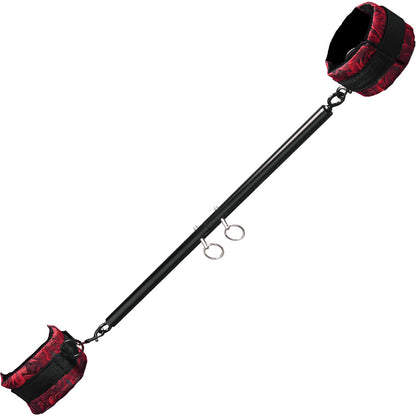 Secret Kisses Rosegasm Spreader Bar With Ankle Cuffs & Blindfold