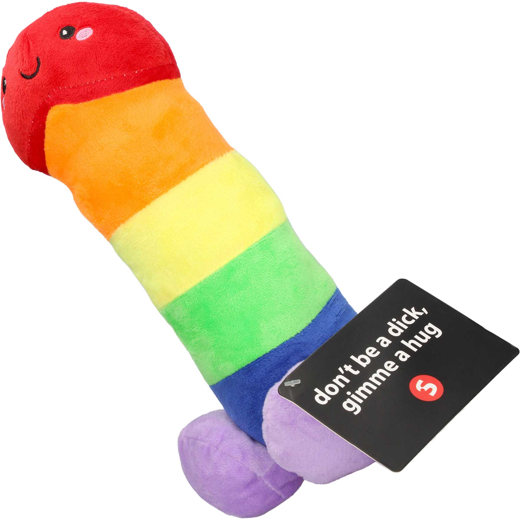 Penis Stuffy Plushie - Rainbow