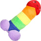 Penis Stuffy Plushie - Rainbow