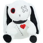 Rabbit Cross Eye Plushie - White