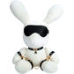 Rabbit Bondage Blindfold Plushie - White