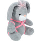 Rabbit Shibari Plushie - Grey