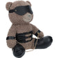 Bear Bondage Blindfold Fuzzy Plushie