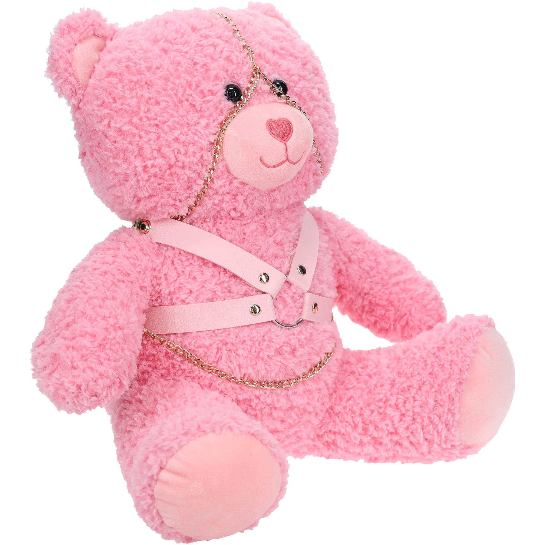 Bear Bondage Chain Fuzzy Plushie