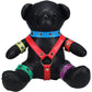 Pleather Bear Bondage Rainbow Harness