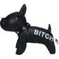 Black Pleather Statement Puppy