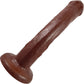 Slim VixSkin Realistic Silicone Dildo By Vixen - Chocolate