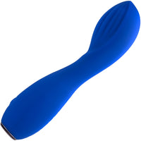 Selopa Sapphire G Rechargeable Waterproof Silicone G-Spot Vibrator - Blue
