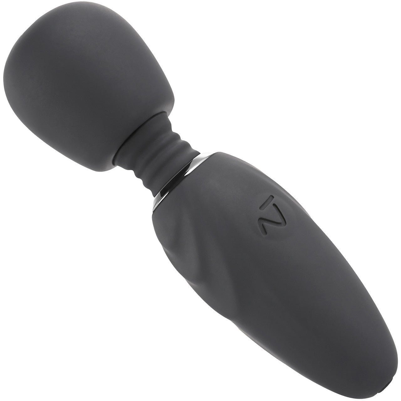 Selopa Buzz One Out Rechargeable Waterproof Silicone Mini Wand Vibrator - Black