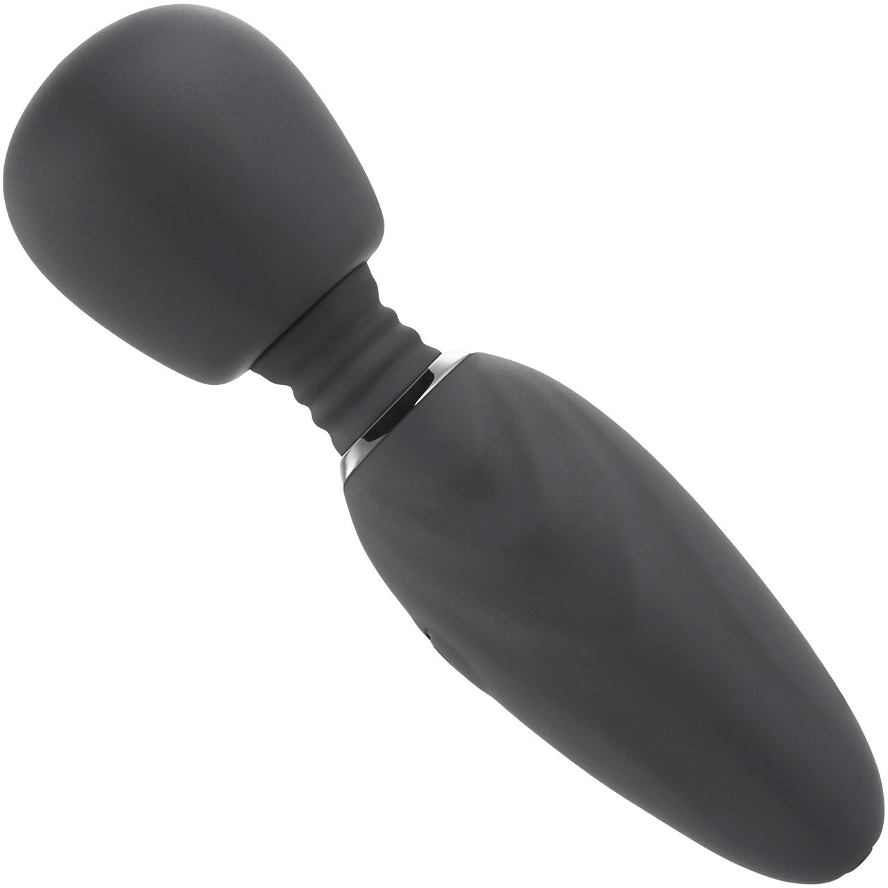 Selopa Buzz One Out Rechargeable Waterproof Silicone Mini Wand Vibrator - Black