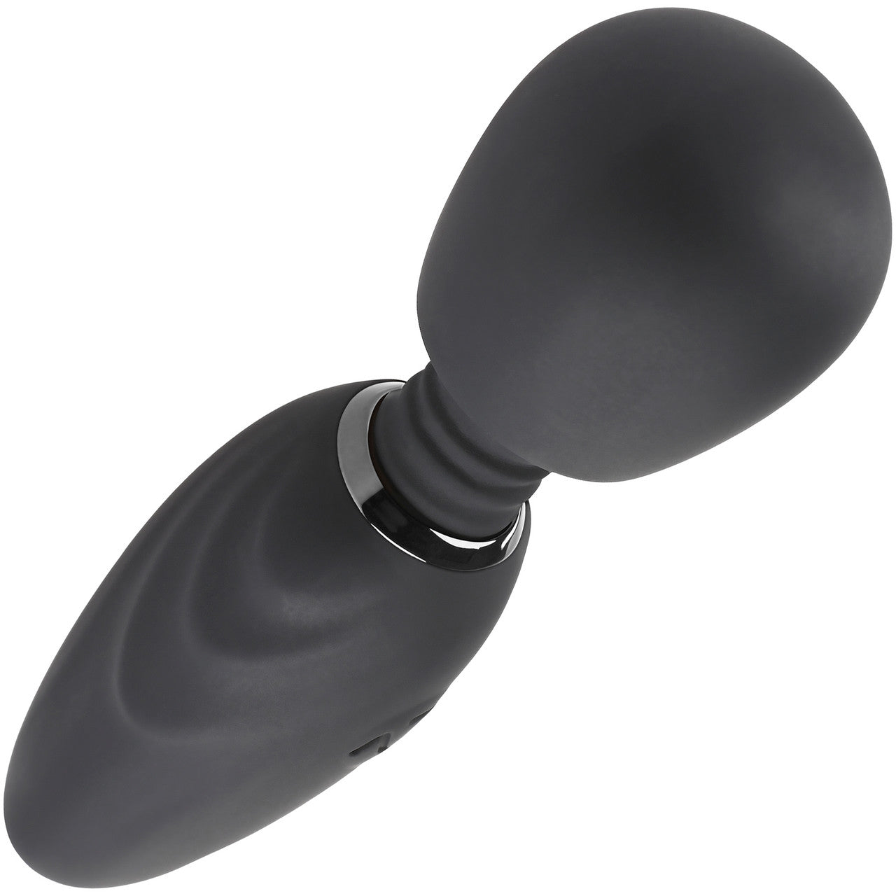 Selopa Buzz One Out Rechargeable Waterproof Silicone Mini Wand Vibrator - Black