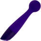 Selopa Gumball Rechargeable Waterproof Silicone Wand Style Vibrator - Purple