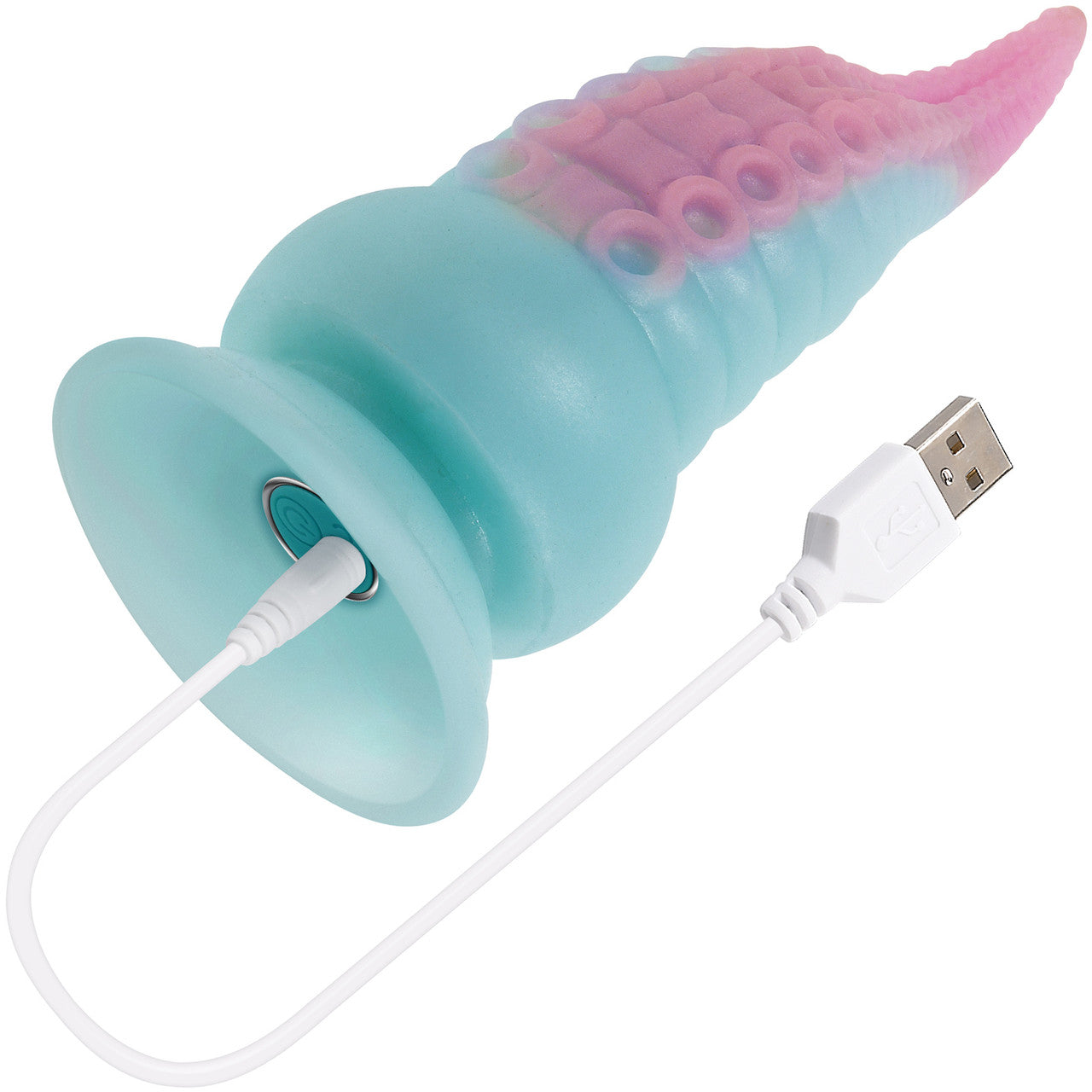 Selopa Stuck On You Tentacle 7.5" Rechargeable Waterproof Vibrating Silicone Suction Cup Dildo