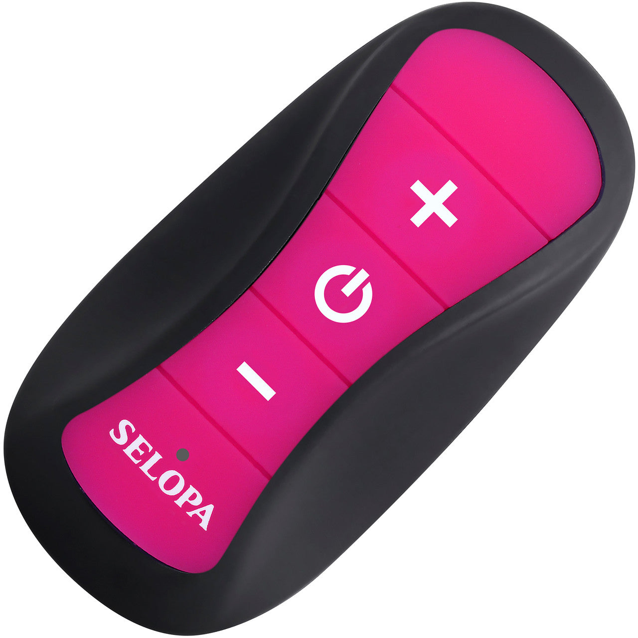 Selopa Hooking Up Rechargeable Waterproof Silicone Vibrating Prostate Massager With Remote - Pink