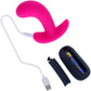 Selopa Hooking Up Rechargeable Waterproof Silicone Vibrating Prostate Massager With Remote - Pink