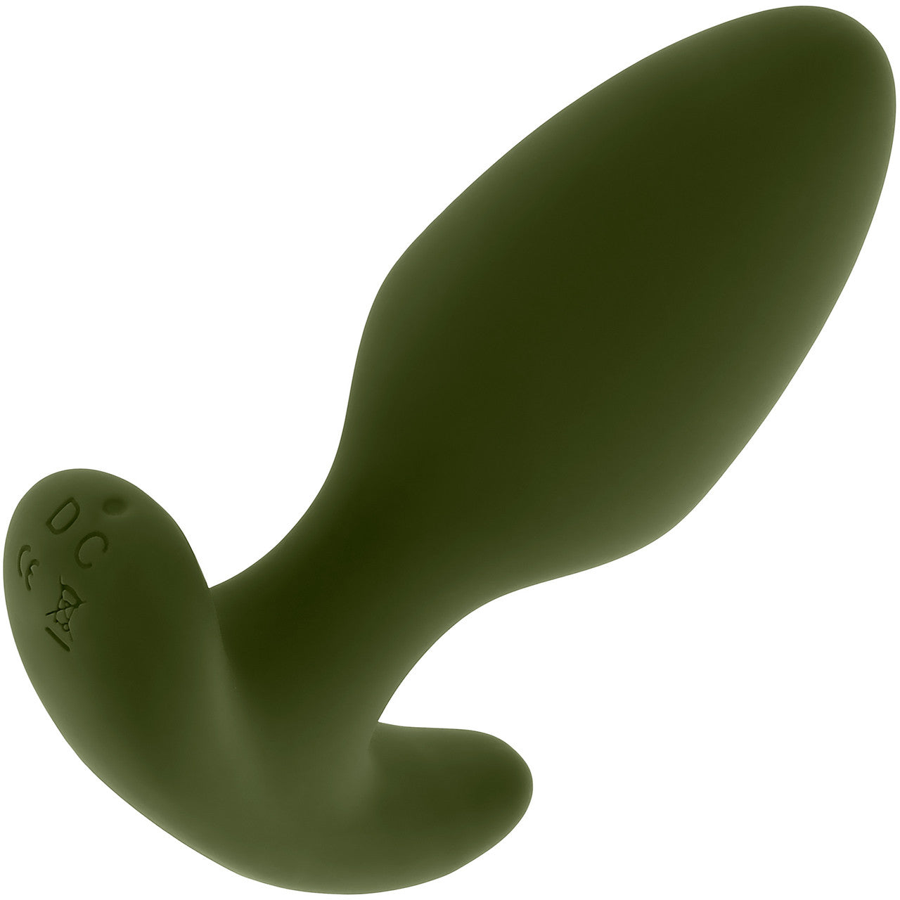 Selopa The Colonel Rechargeable Waterproof Silicone Vibrating Butt Plug With Remote - Green