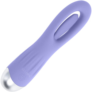 Selopa In A Flap Rechargeable Silicone Vibrator With Suspended Flapper