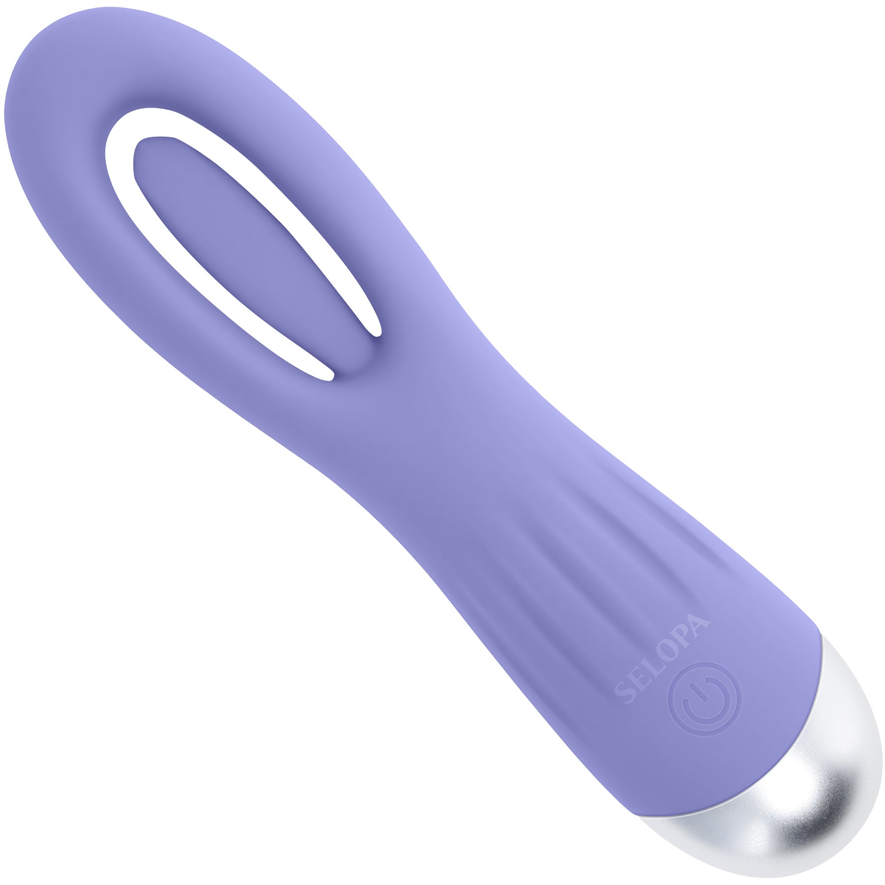Selopa In A Flap Rechargeable Silicone Vibrator With Suspended Flapper