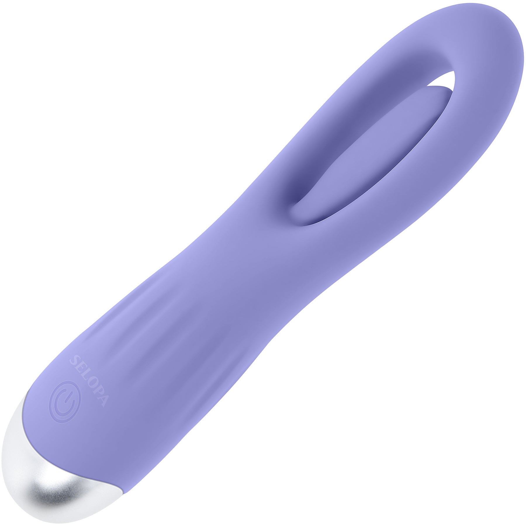 Selopa In A Flap Rechargeable Silicone Vibrator With Suspended Flapper