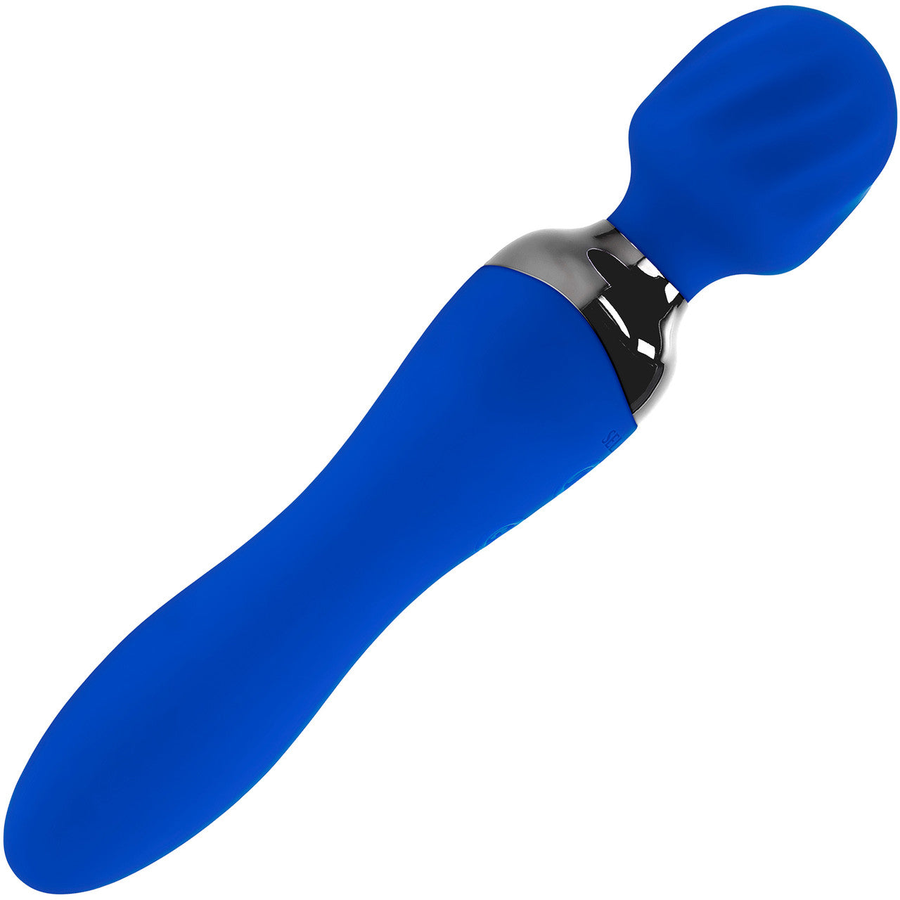 Selopa Blue Belle Silicone Dual End Wand Style Vibrator Selopa Blue Belle Silicone Dual End Wand Style Vibrator