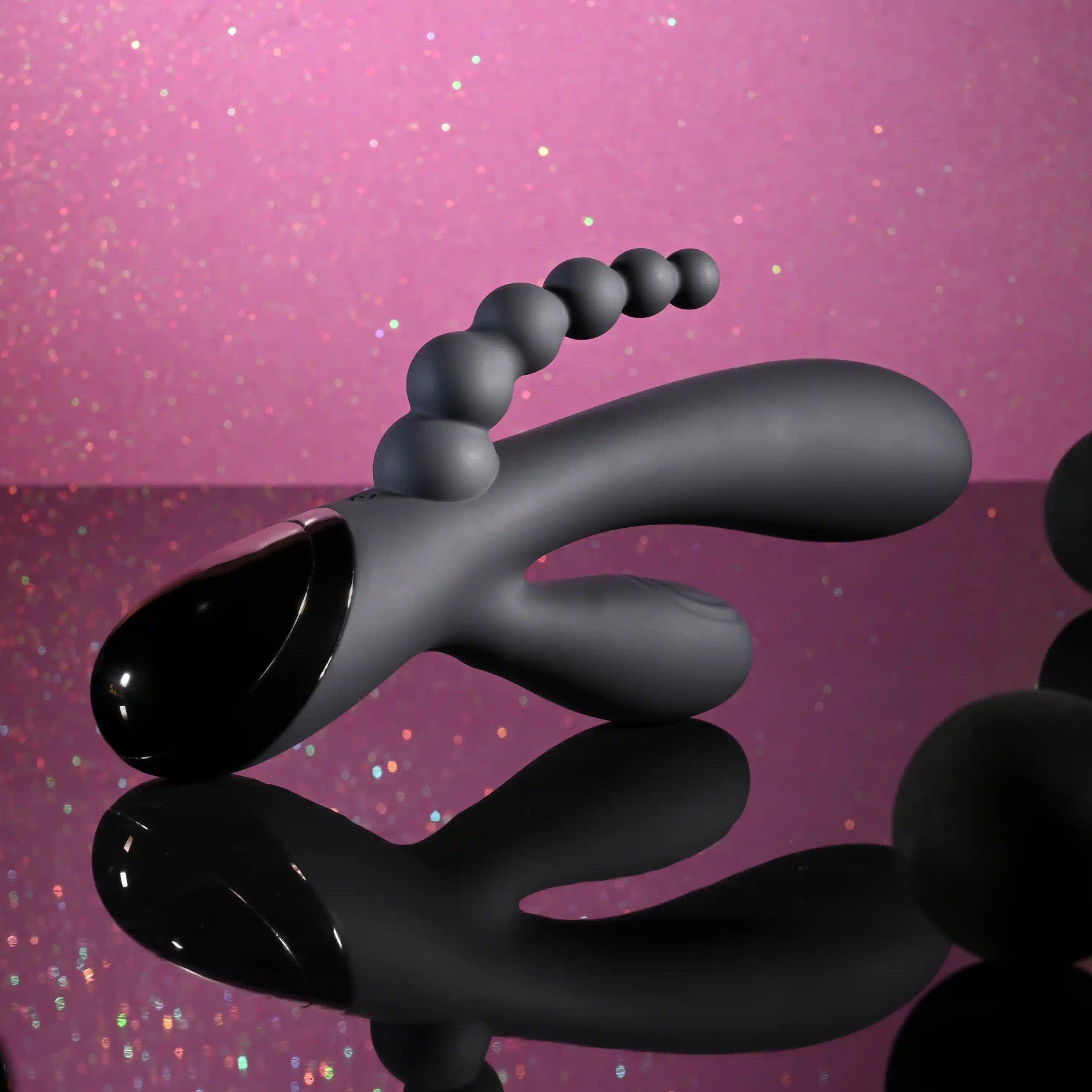 Selopa Triple Aces Rechargeable Silicone Triple Rabbit Vibrator